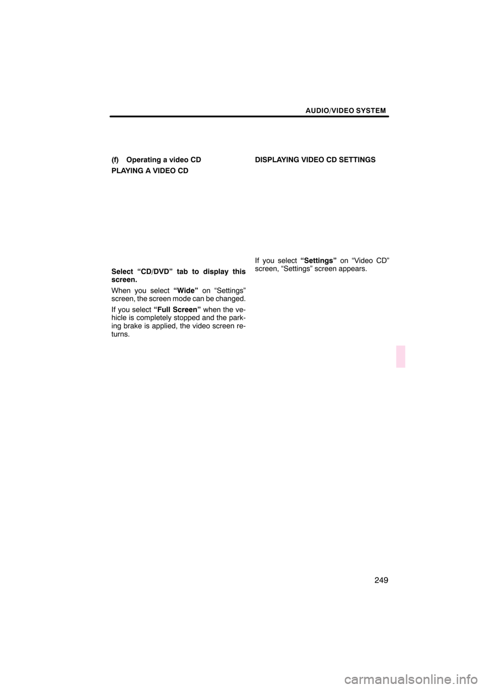 Lexus CT200h 2011  Navigation Manual (in English) \b 	
	\b\f


    

  \b 
	 ! "# $  % & %
%!(
 \b	
 \f
")#	 

  
 	 
  

 \b	
 