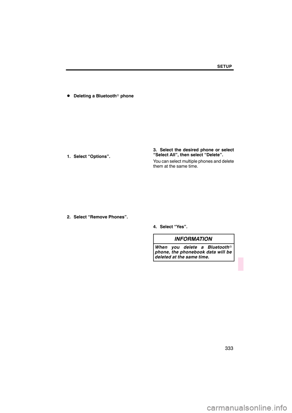 Lexus CT200h 2011  Navigation Manual (in English) 


\b	
\f 
 \b		

 \b	 	

 \b	  
 \b	 	 
     \b	
\b	 !\b\b" 	 \b	 \b	
  \b	
	 \f


	 