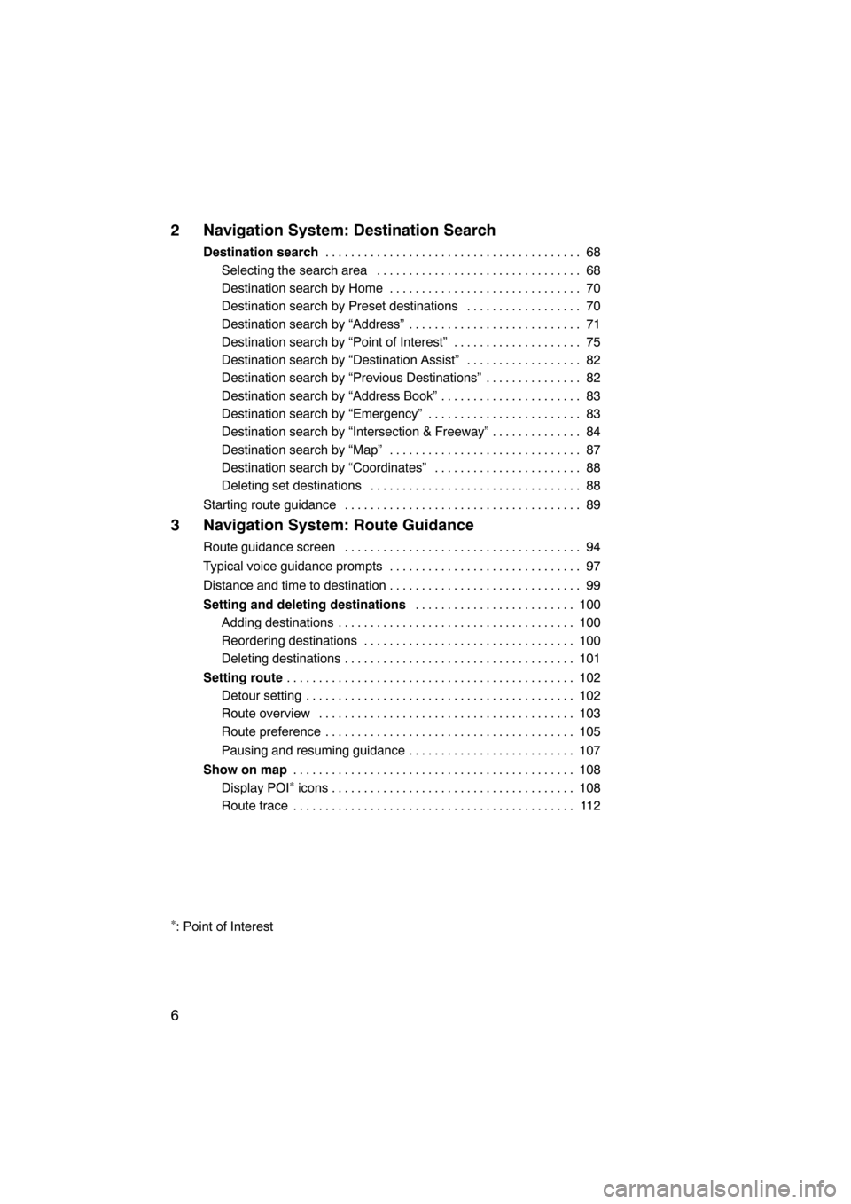 Lexus CT200h 2011  Navigation Manual (in English) 
 \b	 
\f
 
\f	\b	 



\f	\b	 \f

\
\

\b	
 \b\f 
\f  
\


\b	
\b	
 
