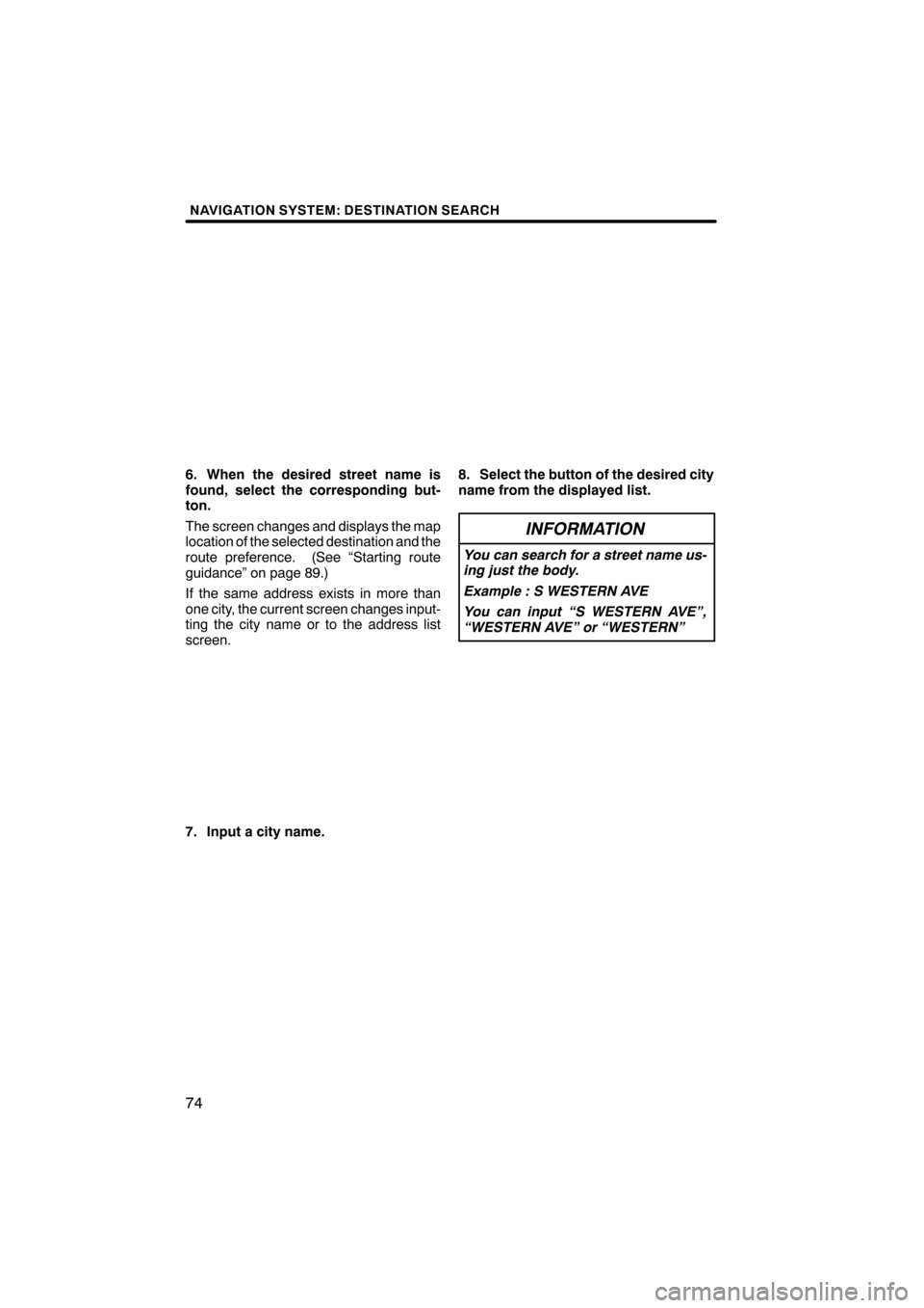Lexus CT200h 2011  Navigation Manual (in English)  \b	\b
\f 
\b \b


      
 ! "#  #$% & 

 \b	 
	 
	\f \f

  



	   \f \f
	
