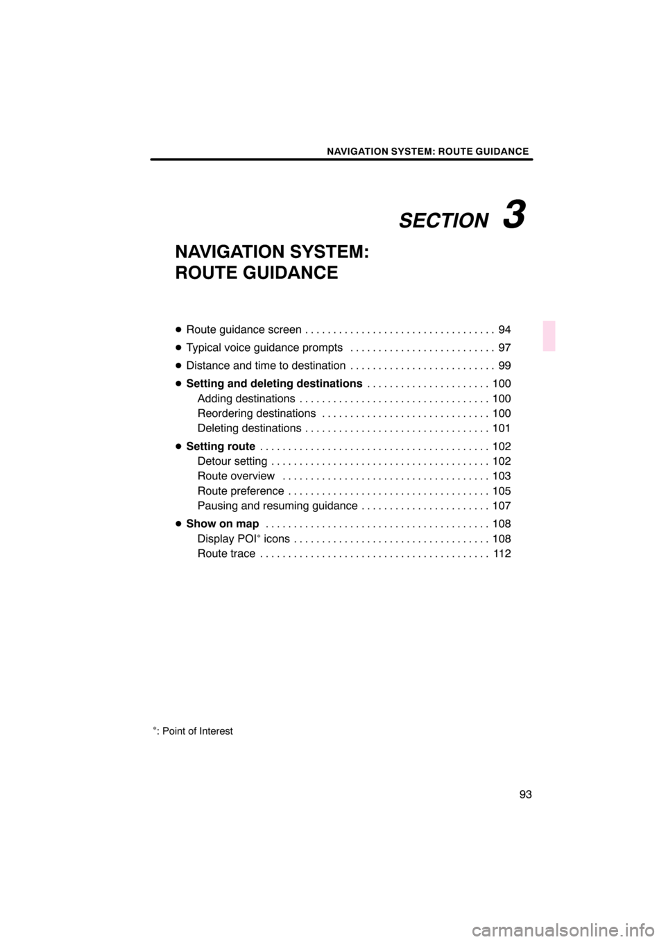 Lexus CT200h 2011  Navigation Manual (in English) \b
 \b	\b
\f 

 


 \b	\b
\f


 

 \b	
\f
 
\f  \

 	
 	
 \b	
\f
   
