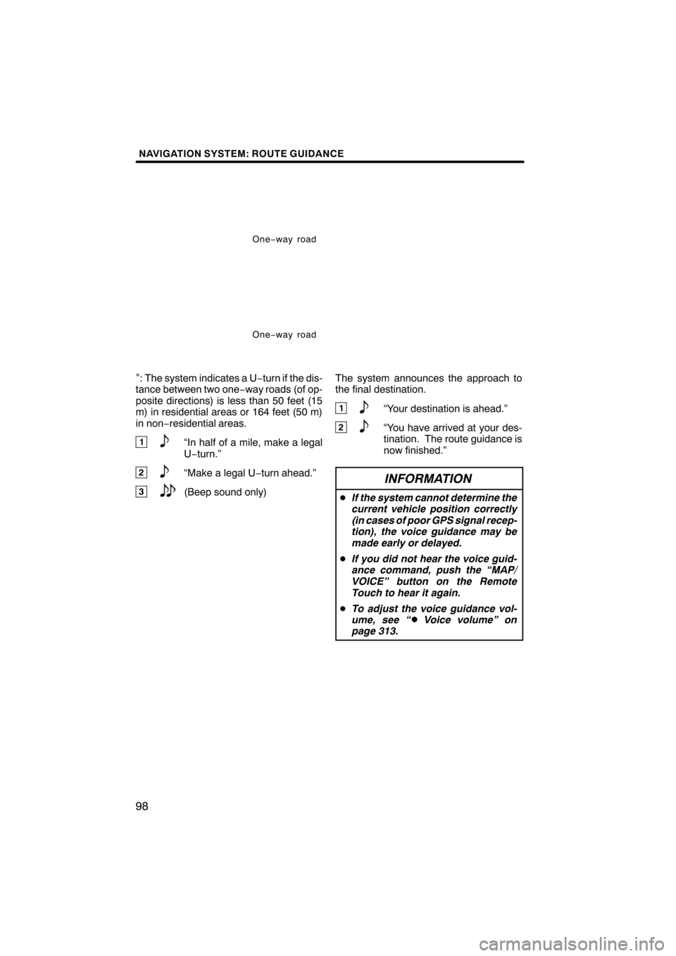 Lexus CT200h 2011  Navigation Manual (in English)  \b	\b
\f 

 


\b 	

 \b 	

\f 
 \b    	   
  
 
 \b 	
 
 


 	
      