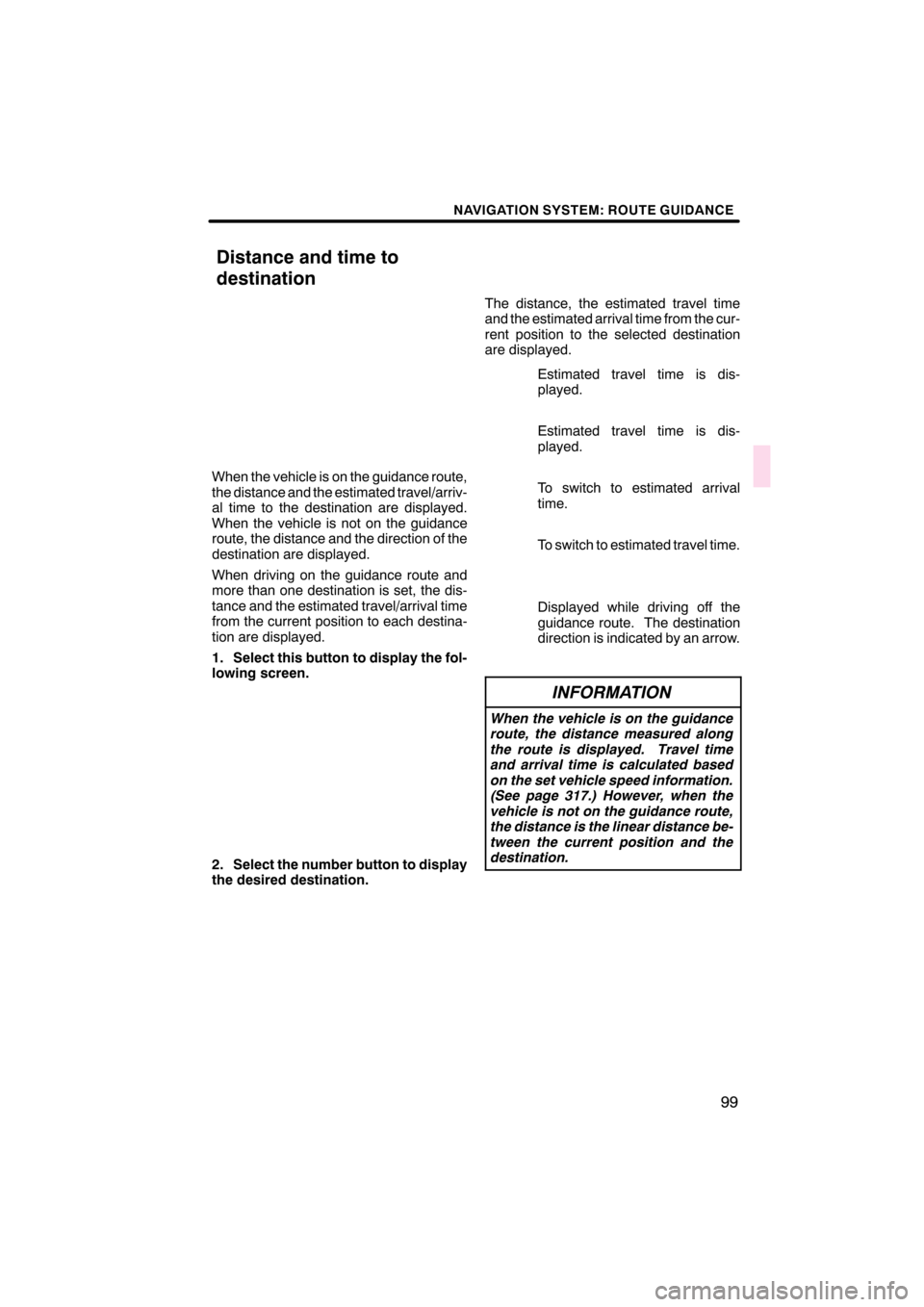 Lexus CT200h 2011  Navigation Manual (in English)  \b	\b
\f 

 


  \b	
 \b \f  
\b	 \f
 \b	   \b 
\b

 \b \f  \b\b\f  \b

  \b	
