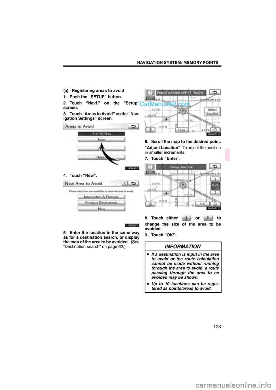 Lexus ES350 2011  Navigation Manual  \b	\b
\f 

	 \b

 
   
    \b
!" #
$ %  "    \b&"
%
 %    "    (
 \b" 