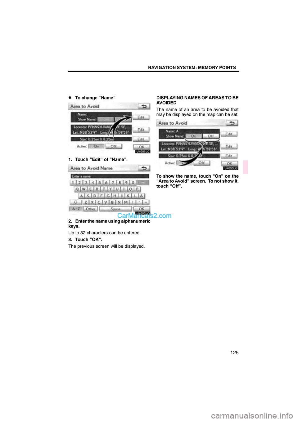Lexus ES350 2011  Navigation Manual  \b	\b
\f 

	 \b


  
  
  
  
!   " #$!
%&"
  \b 	
\f	
\f 	 
 

\f

  (


 \f
 