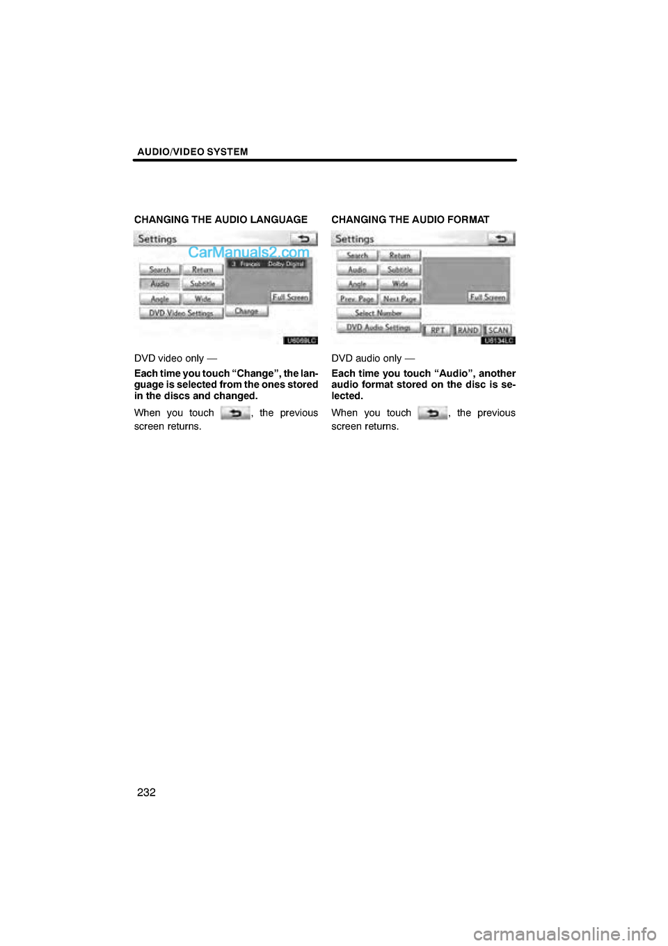 Lexus ES350 2010  Navigation Manual \b 	
	\b\f


 \b  \b
 \b	 	
\f 
\b    
  !"
 # #!$ %&  # #&$
  $## $ $
\b
 \f	 	
 