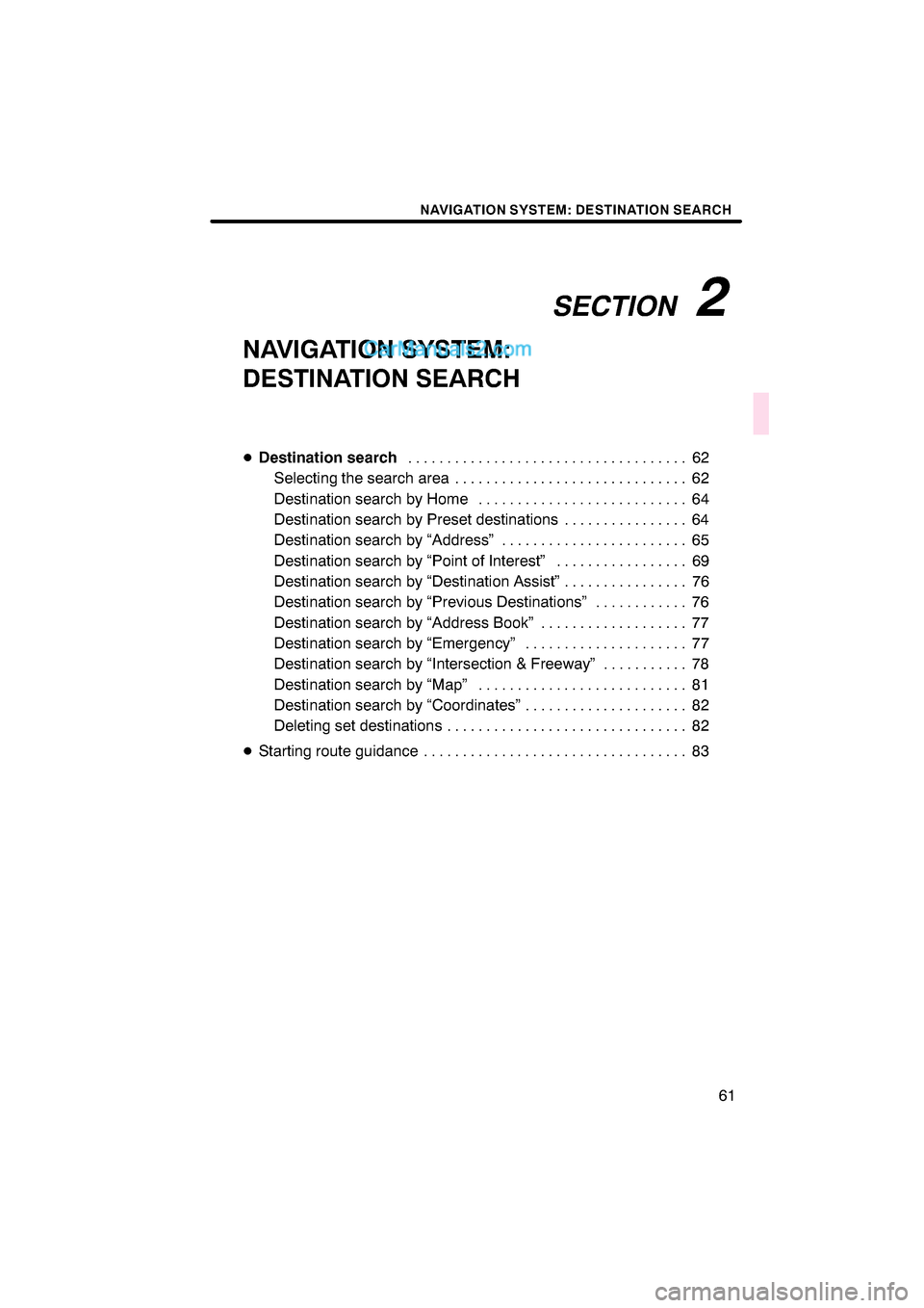 Lexus ES350 2010  Navigation Manual \b
 \b	\b
\f 
\b \b


 \b	\b
\f

\b \b


  
\
\
\b	
\f 	
 \b
  
