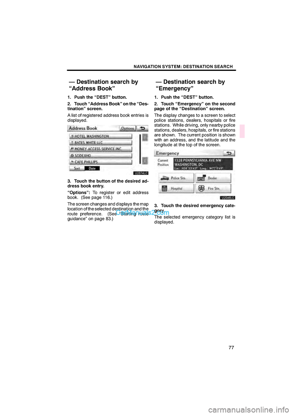 Lexus ES350 2010  Navigation Manual  \b	\b
\f 
\b \b


   
\b 
    ! "#   
$
%&% !
  \b 	

	
\f 
\f\f	
  
	
 
\f

\f
  