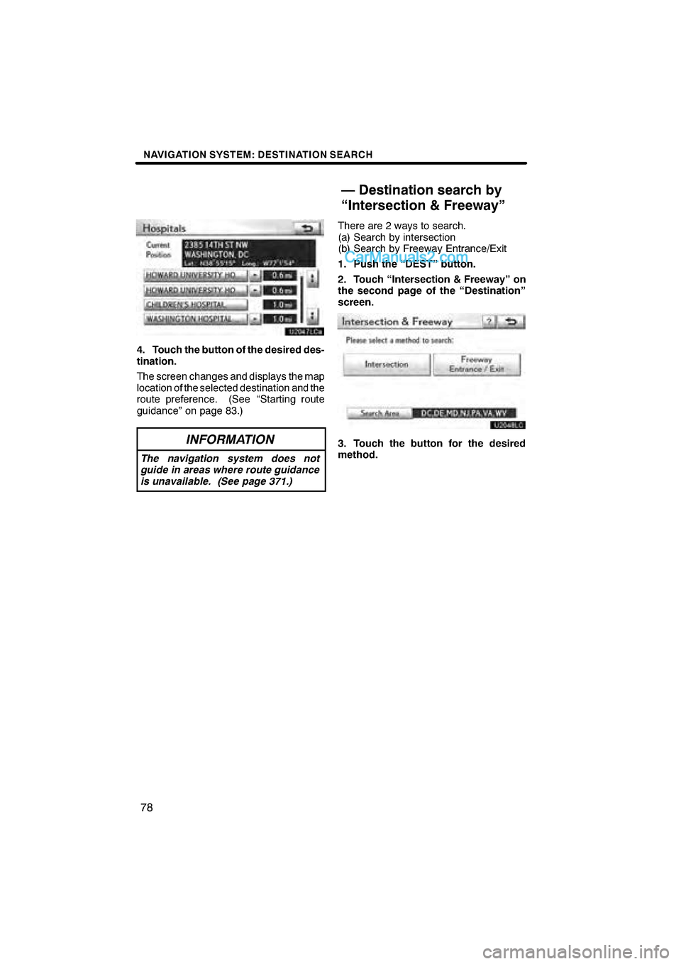 Lexus ES350 2010  Navigation Manual  \b	\b
\f 
\b \b


        
!
 \b	 
	 
	\f \f

  



	   \f \f
	

	 
	\f 
\b \b