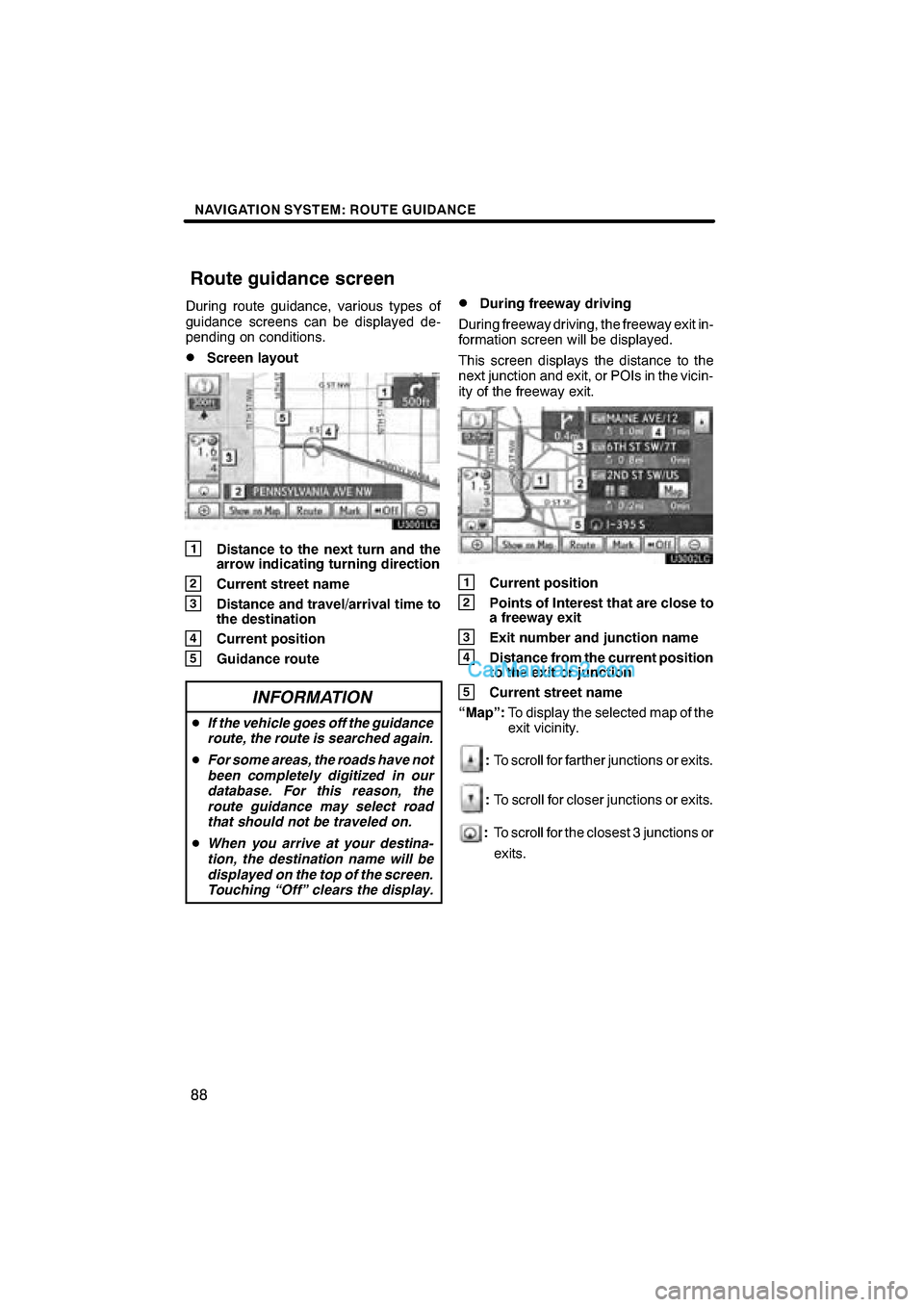 Lexus ES350 2010  Navigation Manual  \b	\b
\f 

 


 \b	
 \f
 \f\b 	
 \b
\f
 


 
\f 
 \f
 


 \b 
\b	\b
\b 
      