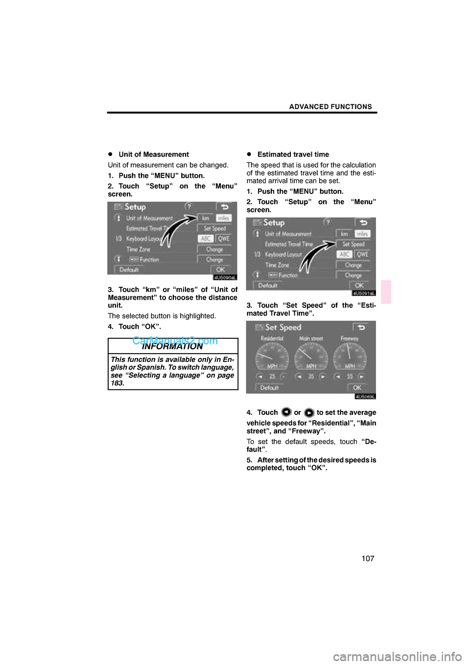 Lexus ES350 2009  Navigation Manual  \b	
\f


\b
  

 \b	 
\f

 \f  \f
   \b 

  	! \f" 
  

!

# 	! $  %  \b
 
