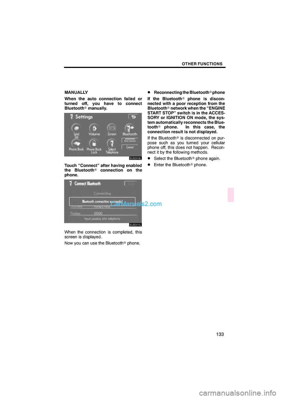 Lexus ES350 2009  Navigation Manual  \b	
\b

\f
\b

     
      
!"#
 $	%   & 
 !   
(#
