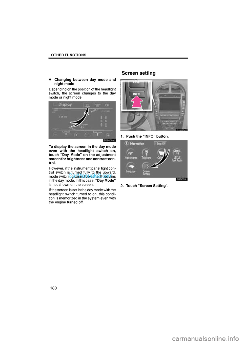 Lexus ES350 2009  Navigation Manual  \b	
\b


	\f
  
  

\f 
\b	
  \f
 	\f	  \f
 
\b	

\f
	\f
 \f
  

 \f \f
 \b
\b  	

\f \b
 
 \f 
