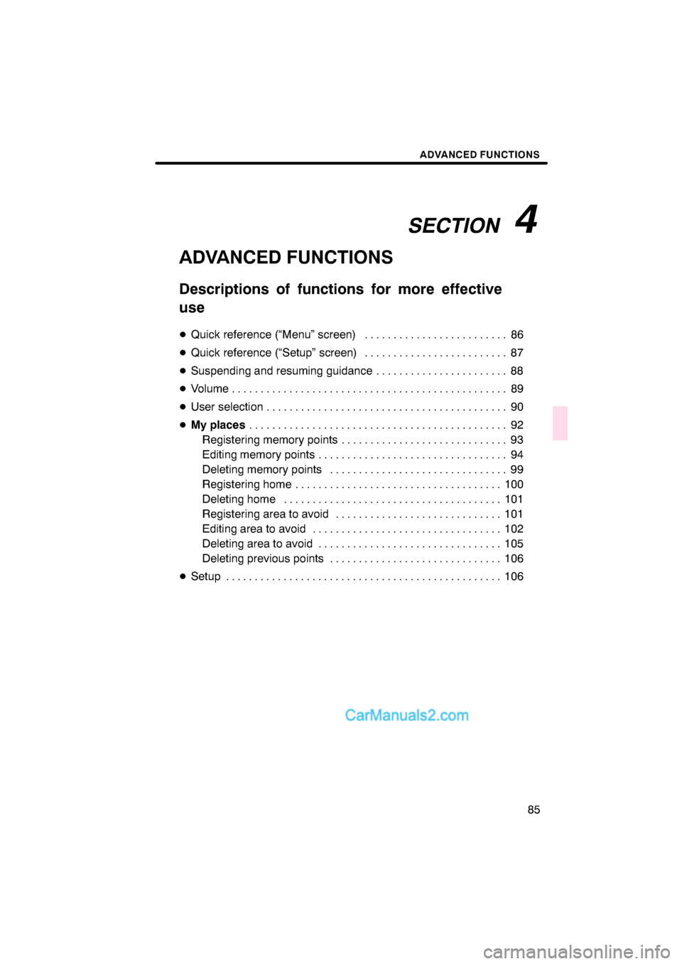 Lexus ES350 2009  Navigation Manual \b
 \b	
\f

 \b	
\f

    
 



 \b	
	\b		 \f
	 \b		 
\

  \b	
	\b		 \f
	