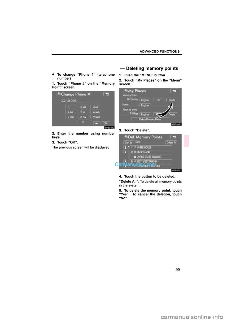 Lexus ES350 2008  Navigation Manual  \b	
\f


	
  
  

 
!" 	
 
  
  #
$

% &"
"    &% 
($&"
)" 	
 *"
 \b	
 \f
 \b  