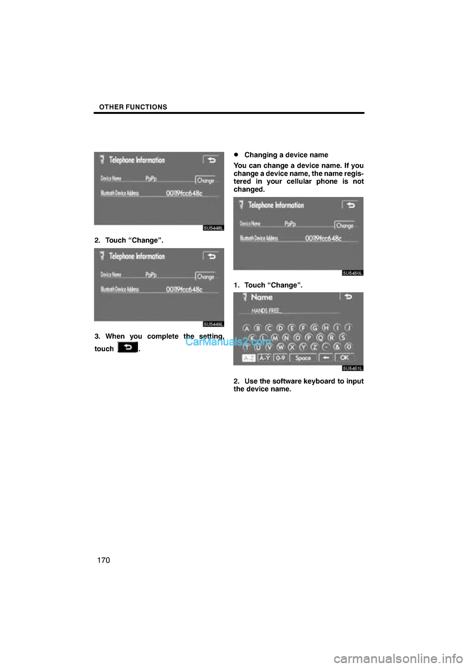 Lexus ES350 2008  Navigation Manual  \b	
\b

\f
  	

      !


	   "#  
$    "#  
 
% 
  "#  !   & 
&"   & 