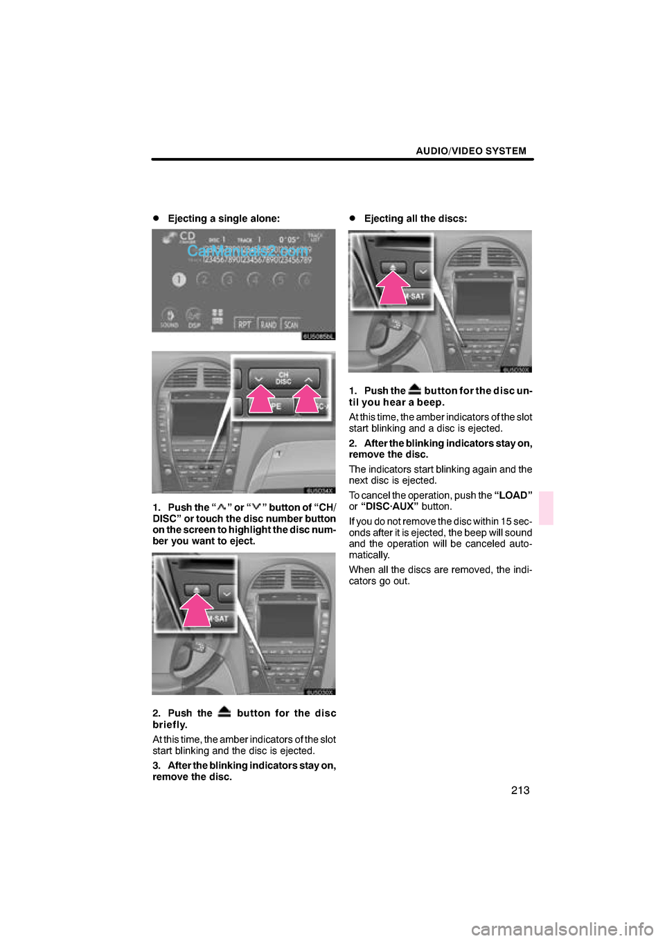 Lexus ES350 2008  Navigation Manual \b 	
	\b\f


\b
   
      ! " #$
	#    % &! !
       % &
! ( )  

*  !