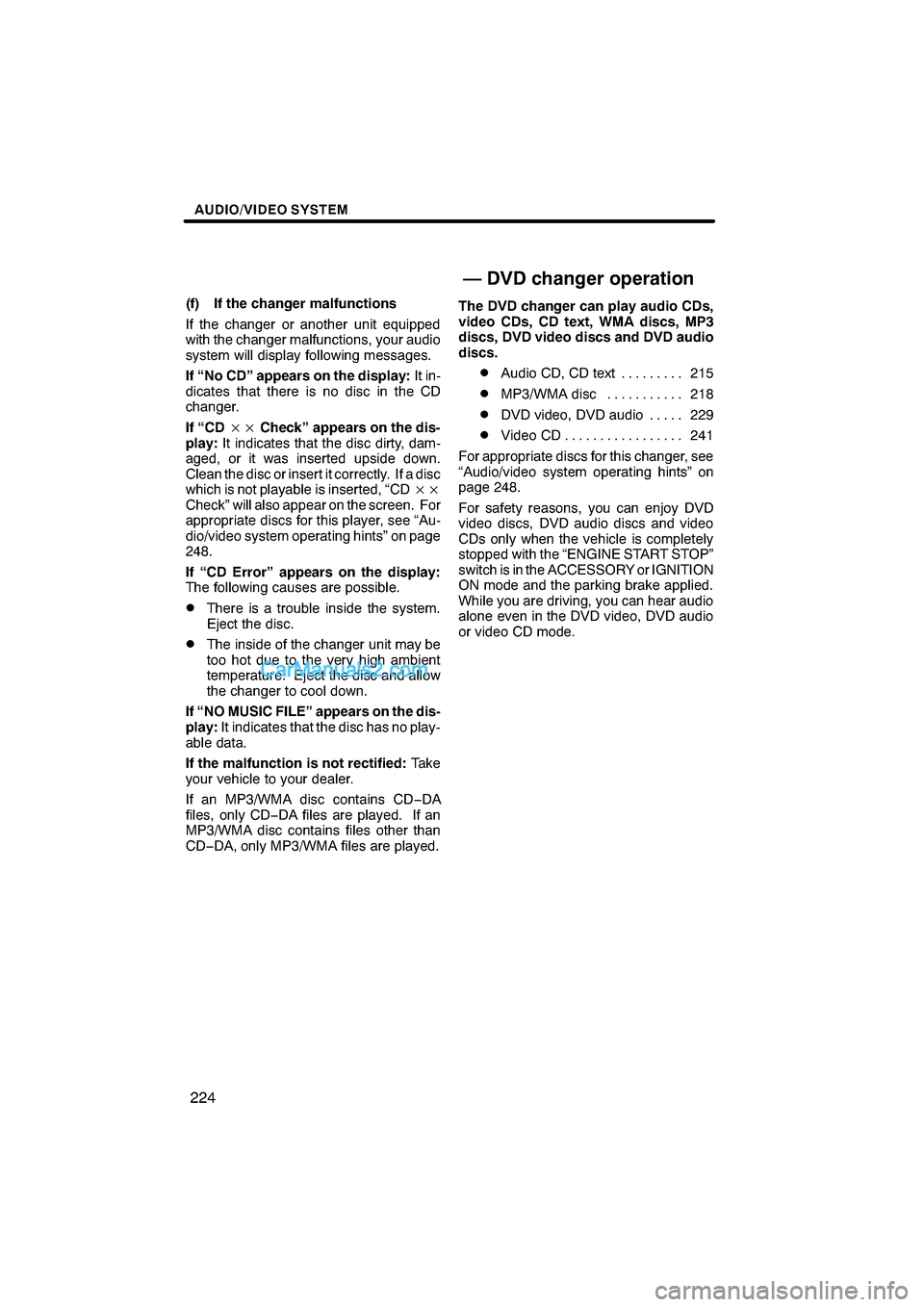 Lexus ES350 2008  Navigation Manual \b 	
	\b\f


    
  \b	
\f 
\f 	

\f 
 
  \b	
\f 	
\b
 
\f 	
  	 


 	
   ! 