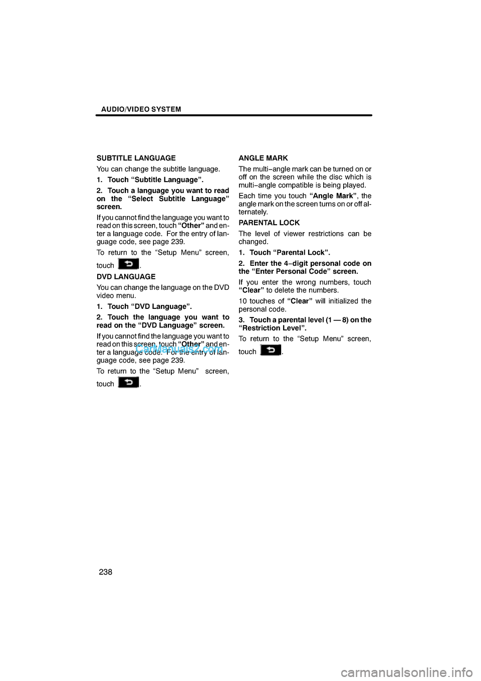 Lexus ES350 2008  Navigation Manual \b 	
	\b\f

	
\b \b
 \b	 
\b	\f 
\f 

\f \b	\b\f
  	  
!    " #  $%
  	 	  
&$