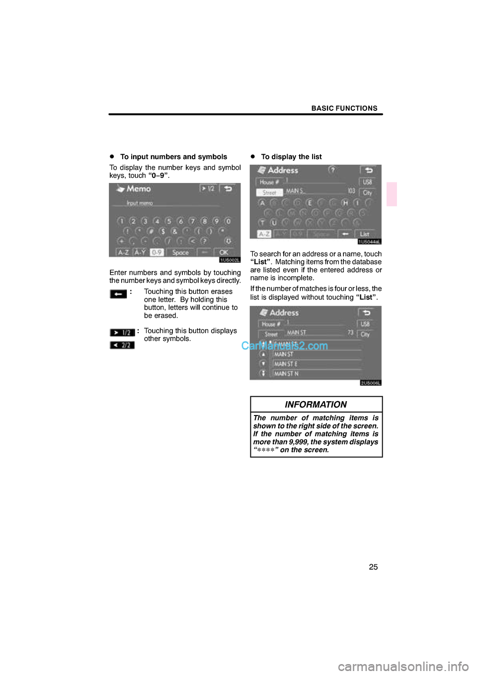 Lexus ES350 2008  Navigation Manual  \b	
\b


	 \f
 
 
 
 \b	
 \f
   
 	
 \f
 
\f  
 	  \f

\f
   
 	  \f	
