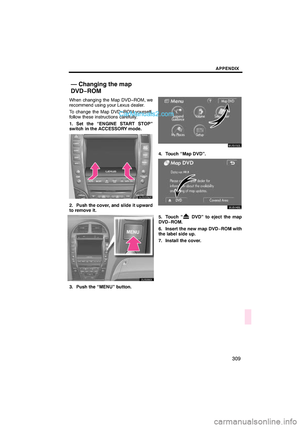 Lexus ES350 2008  Navigation Manual 

 \b	

 \f 
	 
 
\b 
   	
  \b	
 \f 
	  
 !
! \f \f\b\f \b	!
\b	 
\f \f
  
 

