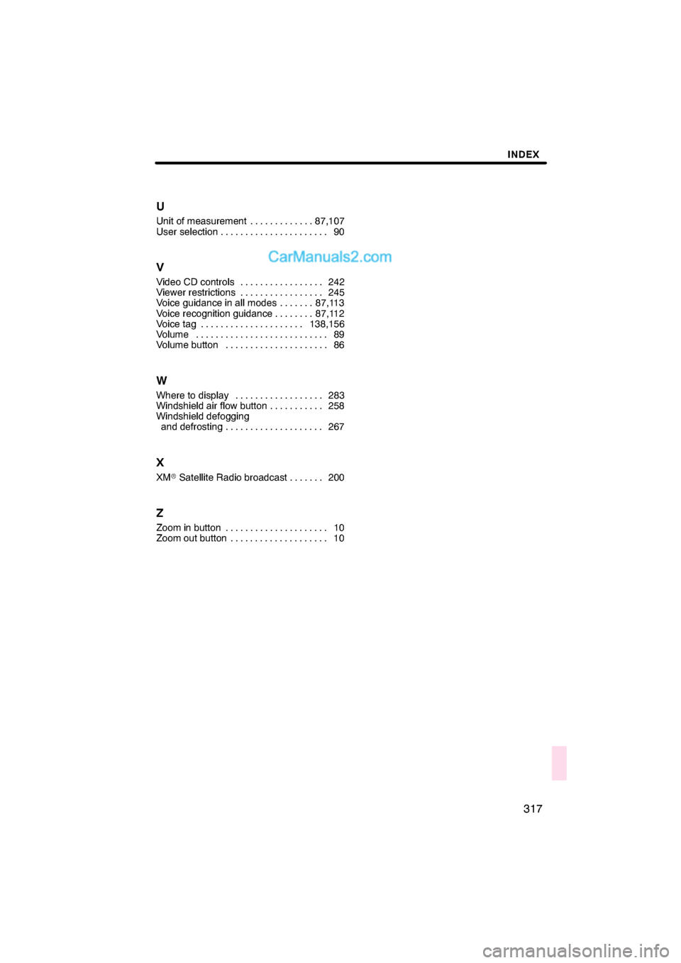 Lexus ES350 2008  Navigation Manual 


 \b	 
\f





 
\b 
\


\b  \b\b
 

 
\b
 

\b \f