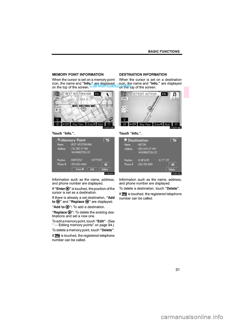 Lexus ES350 2008  Navigation Manual  \b	
\b

\f

 
\b	 \b

	
\b
  \b	
\f
 
  \f  \f
 \f


\b\f   
 

\f  \f \f  \b

	 
\f

\f 	\b