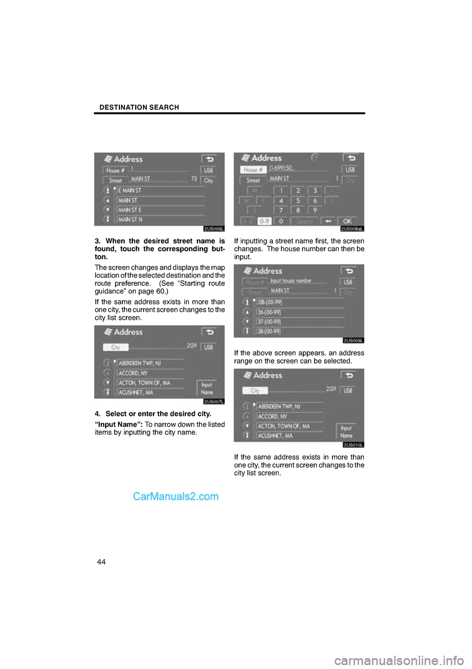 Lexus ES350 2008  Navigation Manual \b 	


\f
      
     !

 \b 	\b
 	\b \f
	  	
	\f\b    \f\b	\f\b 	\b 
