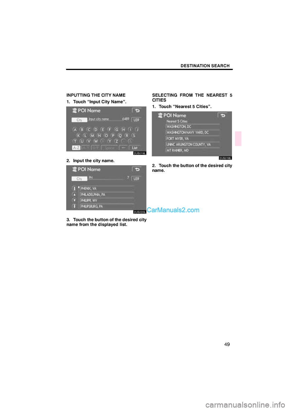 Lexus ES350 2008  Navigation Manual \b 	


\f
  
 
   
  
!    
"   # $  %&% 
 $  %&(% (&)
 *	\b  	 +

