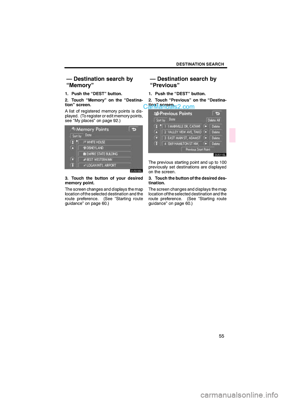 Lexus ES350 2008  Navigation Manual \b 	


\f
    

      !
 
  \b 	

	
\f 

	   \f

\f  	

	 	 
\f 

	 


  