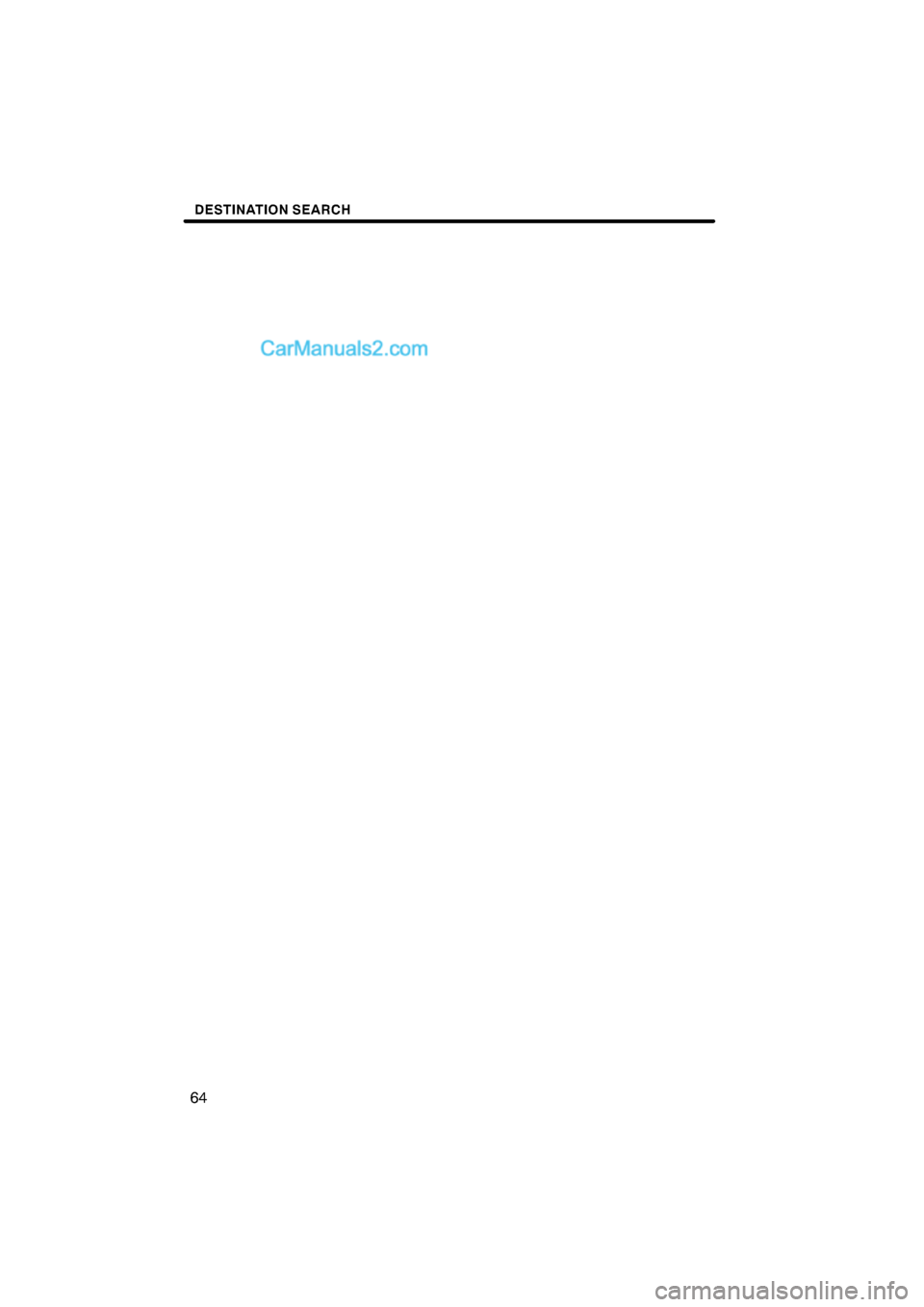 Lexus ES350 2008  Navigation Manual \b 	


\f
 \b 
  