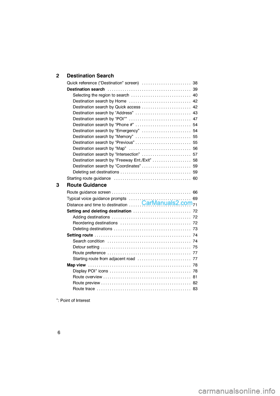 Lexus ES350 2008  Navigation Manual 

 \b	 
\b\f
 \b	\b\b
\b \f
\b

 \b\b

\

\b	 \b\f
 
\
\

\b\b
 \b \b