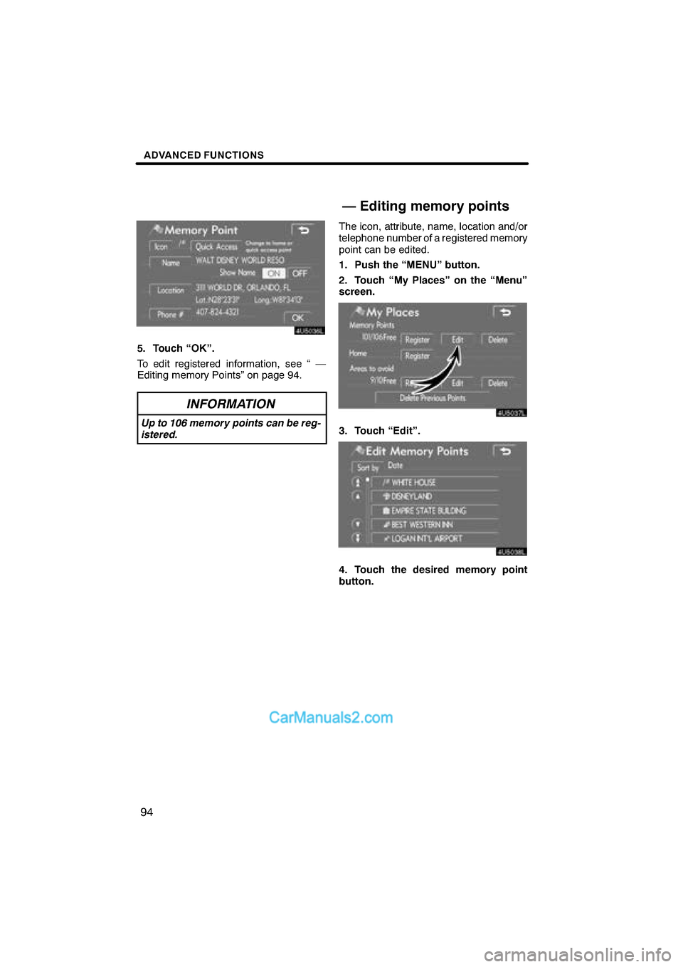 Lexus ES350 2008  Navigation Manual  \b	
\f


 	 
 \b 	
\b	 \f
	\b\f   
\b\f
 	 \f\b \f 
 
\b
	
 \f 
 \f 
\f   

 \f \b\