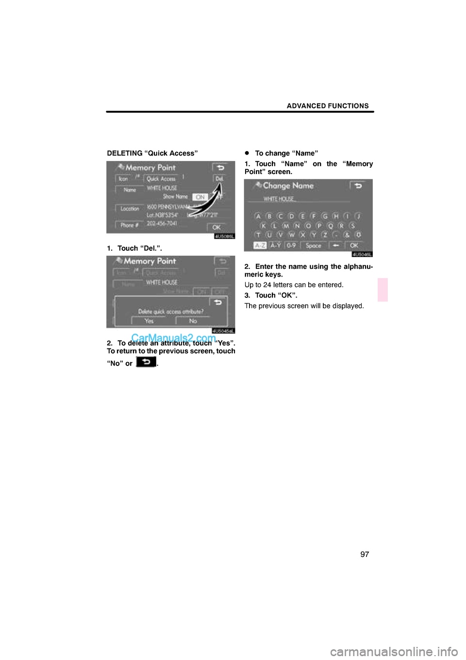 Lexus ES350 2008  Navigation Manual  \b	
\f


	
  
 	 
 	   !  "#$  %
	 ""!   &" "!$ 
 "

	  !(  )
 	  ) !  *)