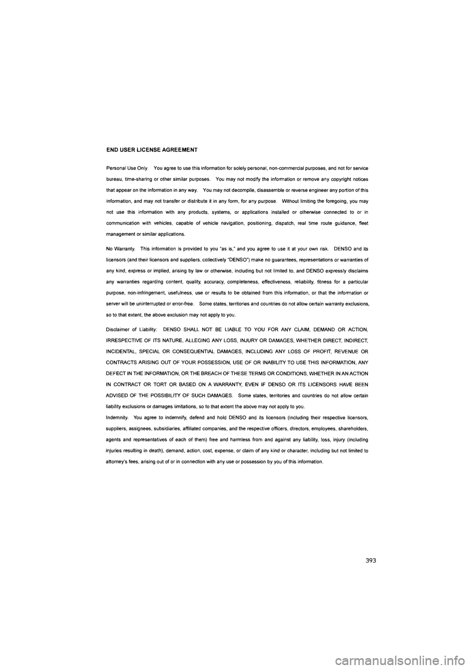 Lexus GX460 2017  Navigation Manual 393
GX460_Navi_OM60N98U_(U)16.05.30     14:27
GX_Navi_OM60N98U_(U).book  Page 393  Monday, May 30, 2016  2:28 PM 