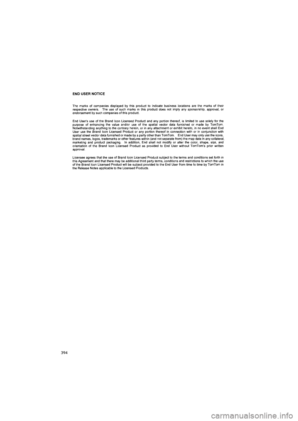 Lexus GX460 2017  Navigation Manual 394
GX460_Navi_OM60N98U_(U)16.05.30     14:27
GX_Navi_OM60N98U_(U).book  Page 394  Monday, May 30, 2016  2:28 PM 