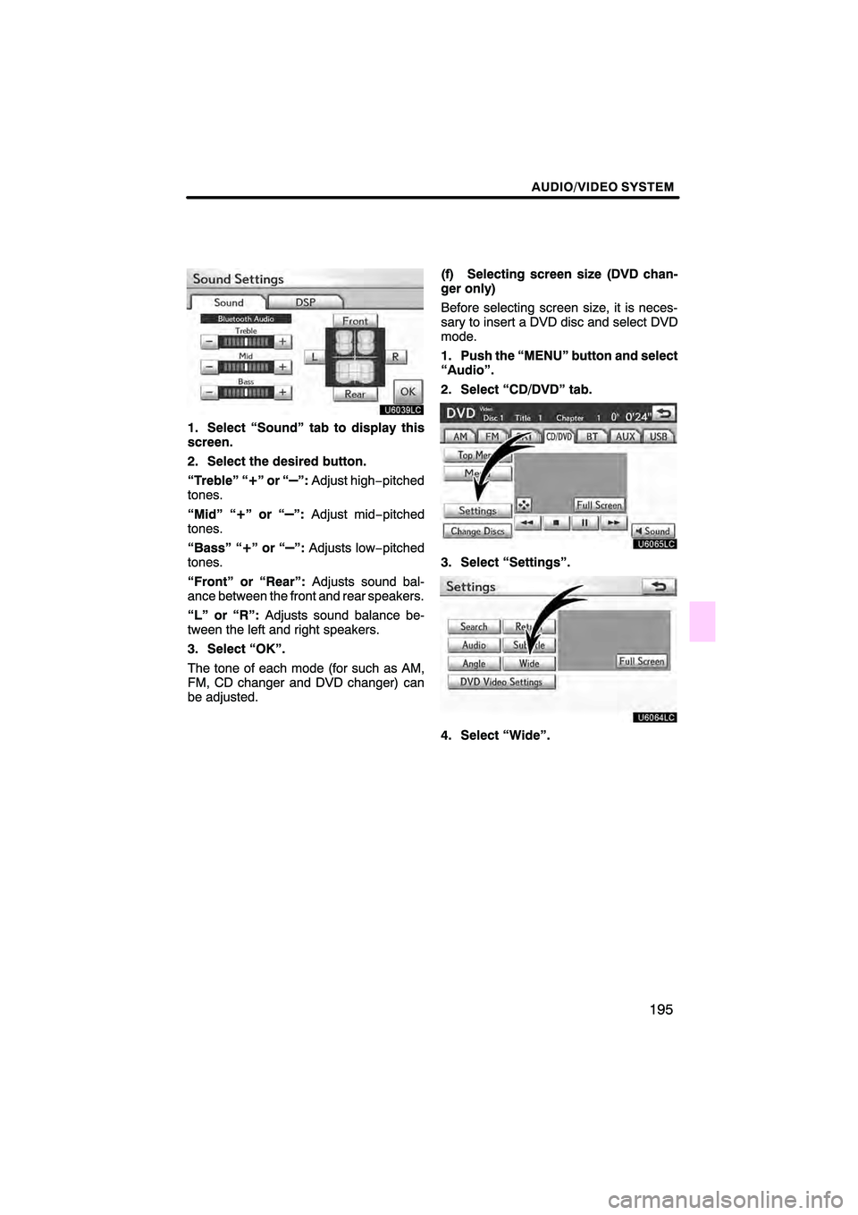 Lexus HS250h 2011  Navigation Manual 