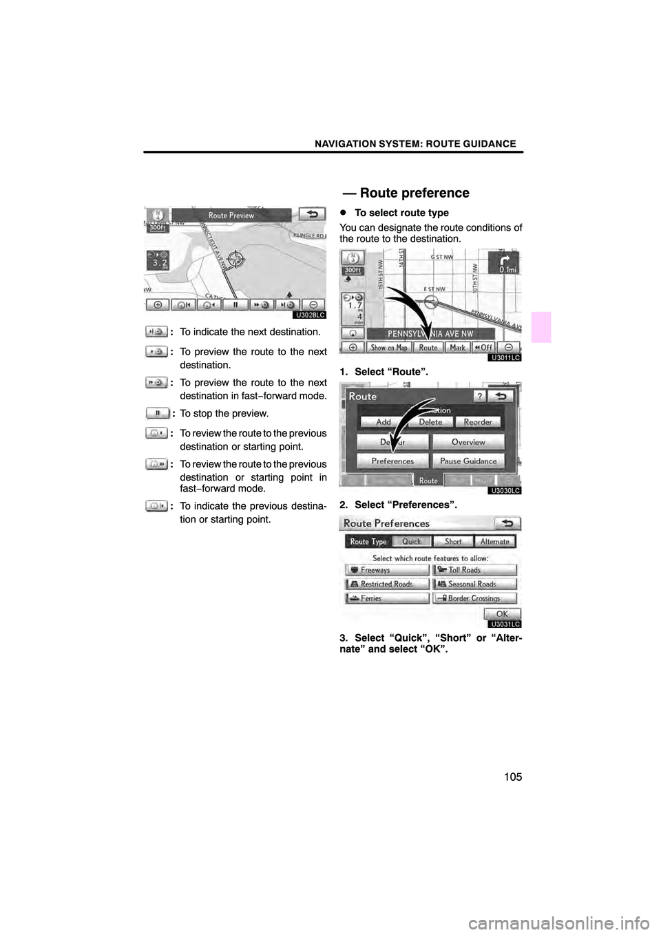 Lexus HS250h 2010  Navigation Manual 