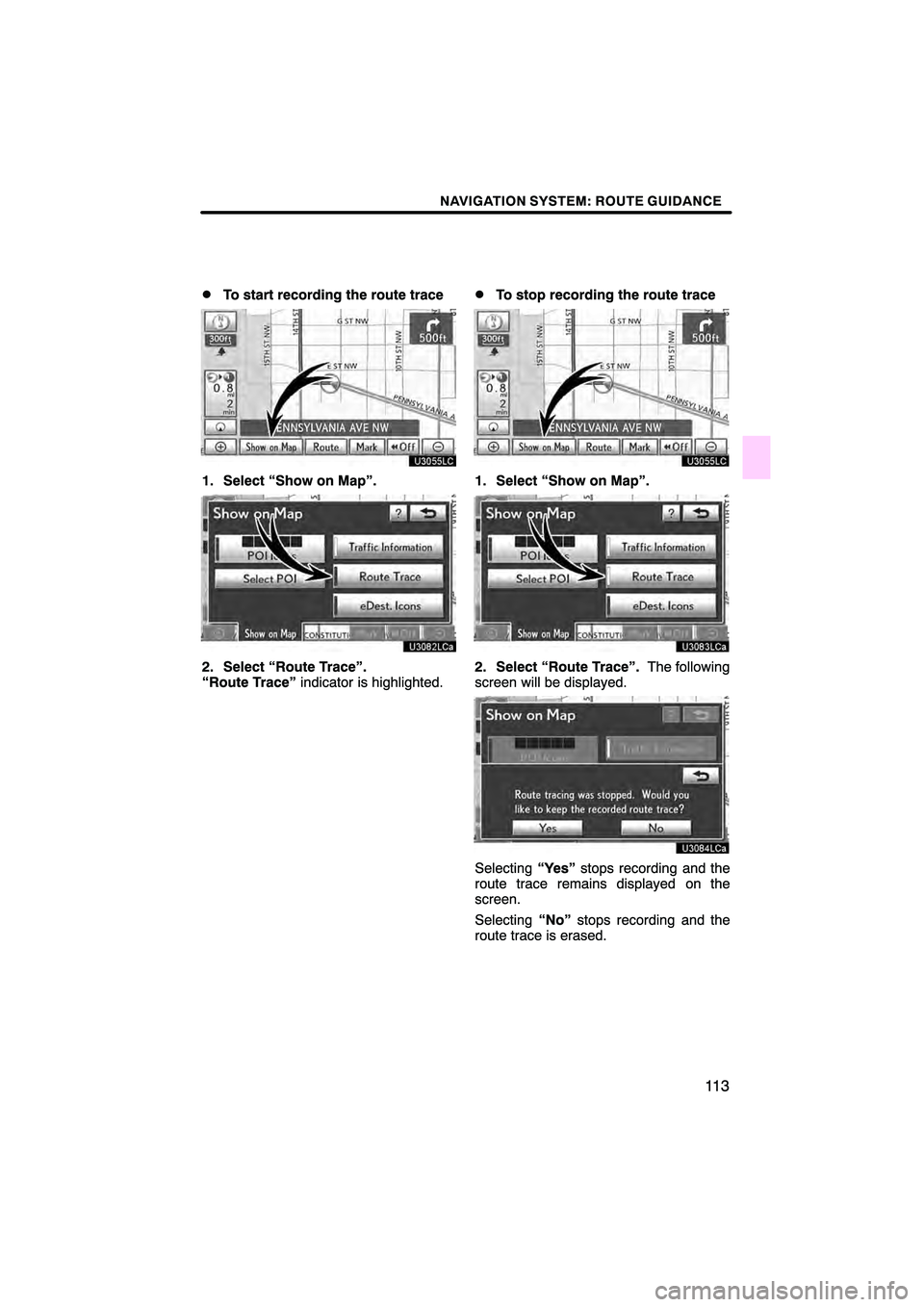Lexus HS250h 2010  Navigation Manual 