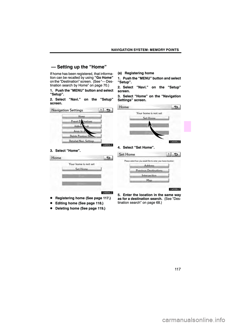 Lexus HS250h 2010  Navigation Manual 
