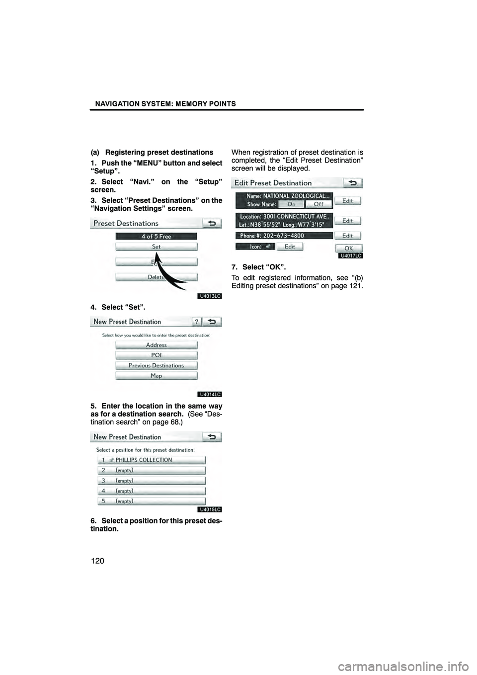 Lexus HS250h 2010  Navigation Manual 