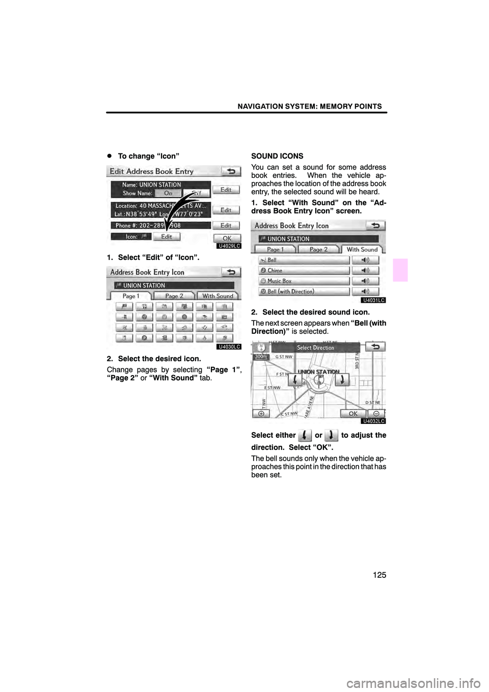 Lexus HS250h 2010  Navigation Manual 