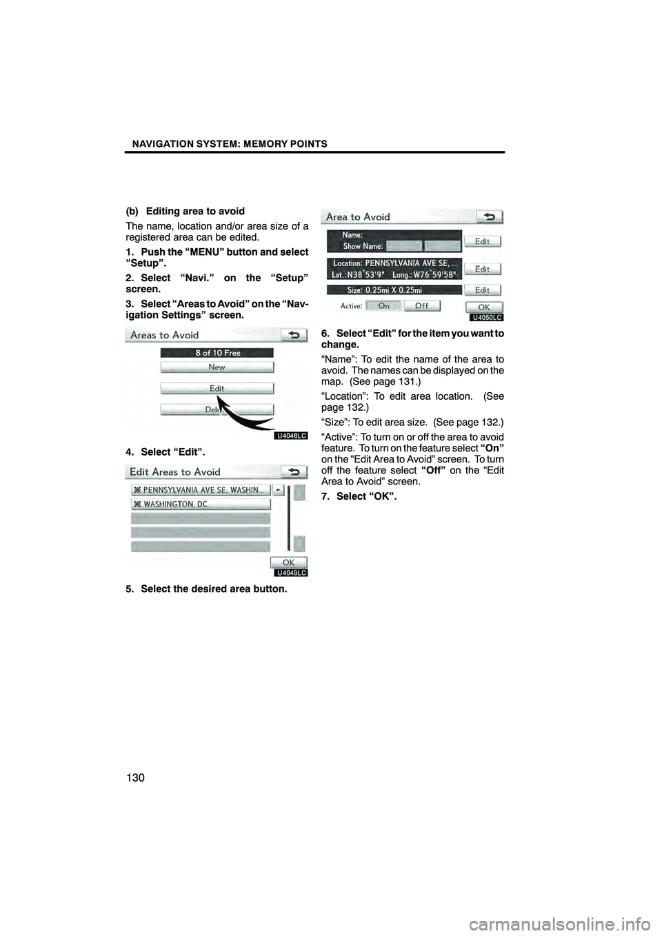 Lexus HS250h 2010  Navigation Manual 