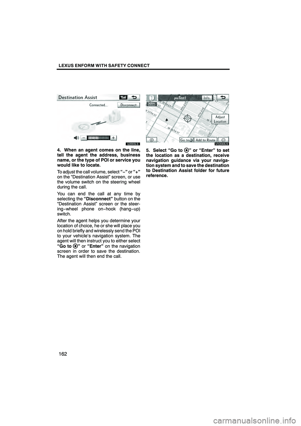 Lexus HS250h 2010  Navigation Manual 