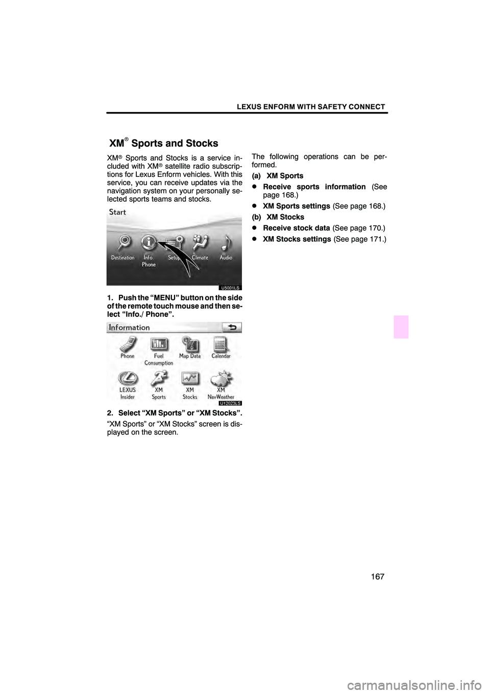 Lexus HS250h 2010  Navigation Manual 