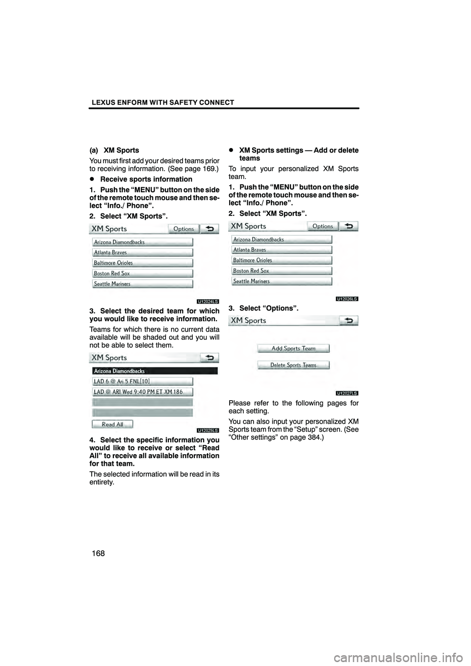 Lexus HS250h 2010  Navigation Manual 