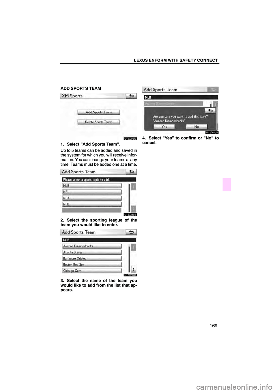 Lexus HS250h 2010  Navigation Manual 
