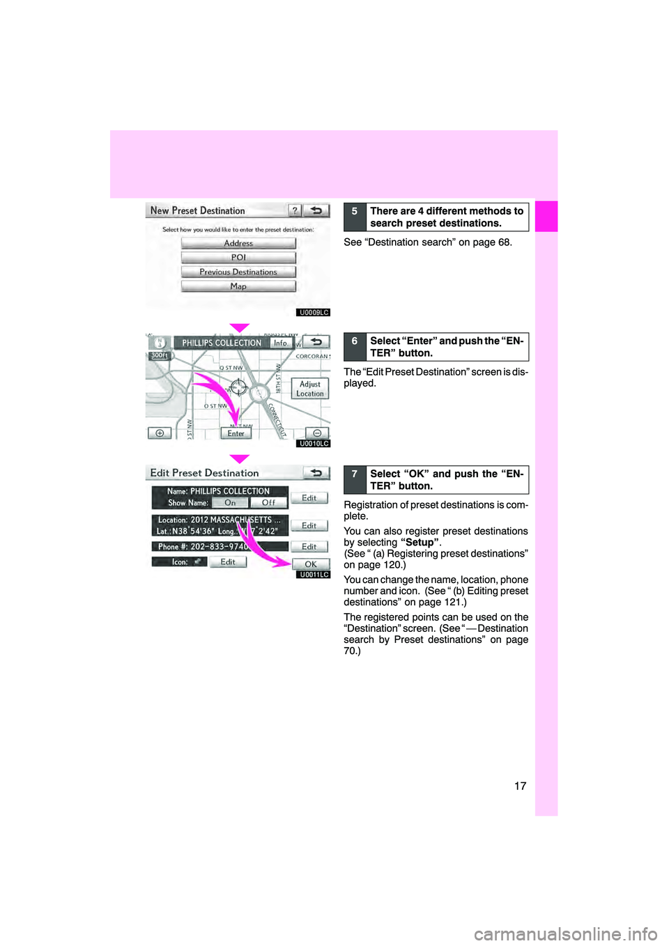 Lexus HS250h 2010  Navigation Manual 