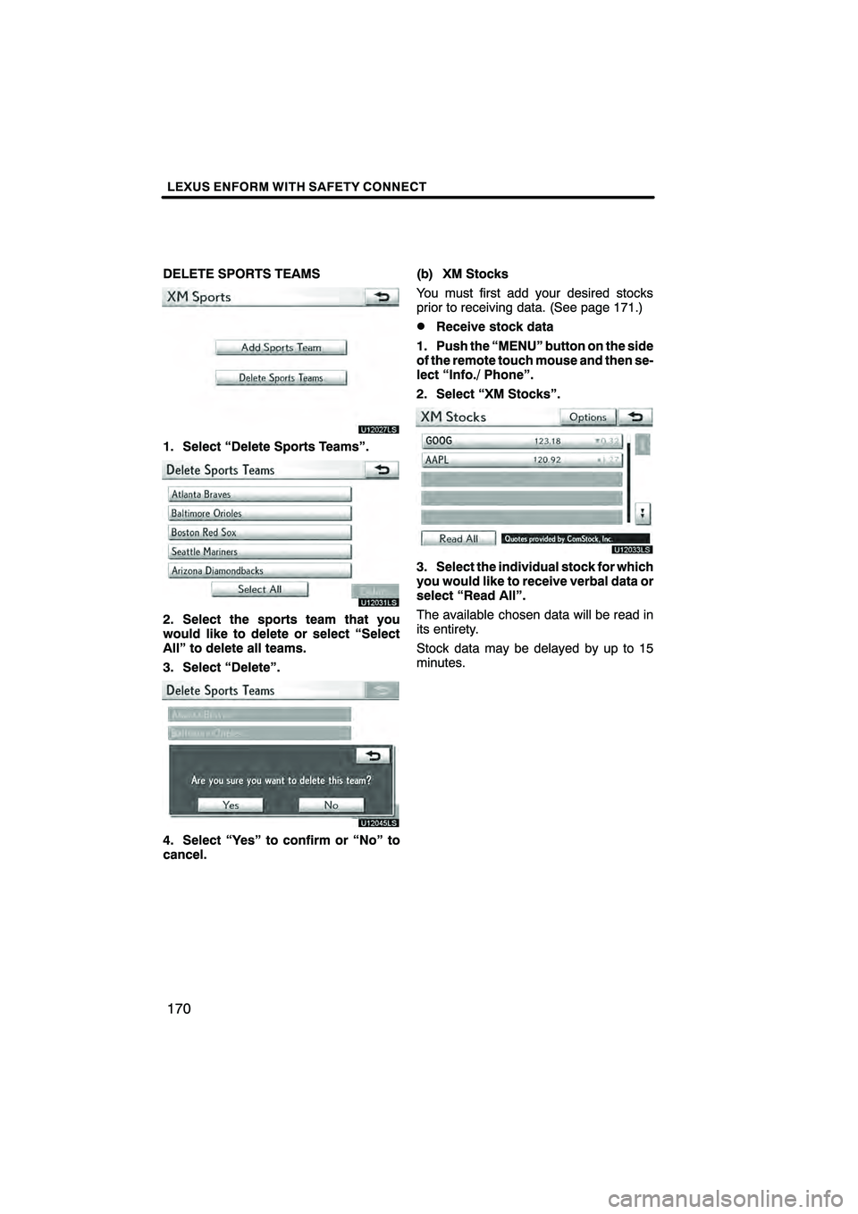 Lexus HS250h 2010  Navigation Manual 