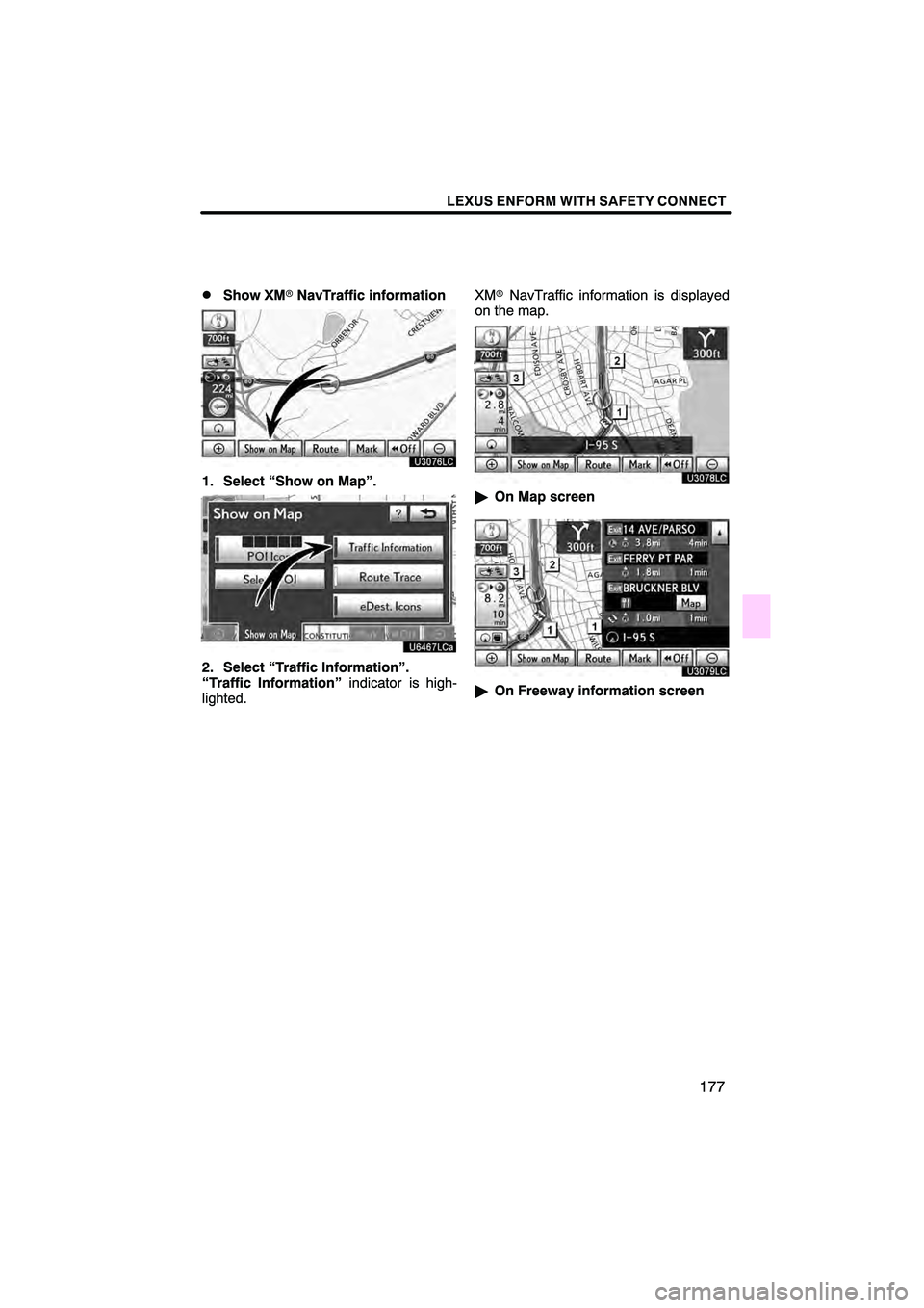 Lexus HS250h 2010  Navigation Manual 